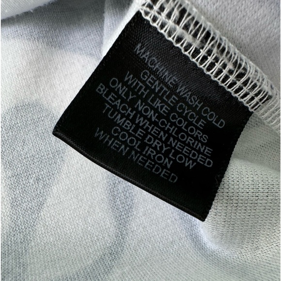 INC International Navy Blue and Blue White A-line pull on skirt. Size 4P - Picture 4 of 6